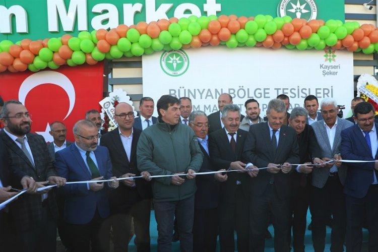 Kayseri Şeker&#039;den Bünyan&#039;da çifte açılış