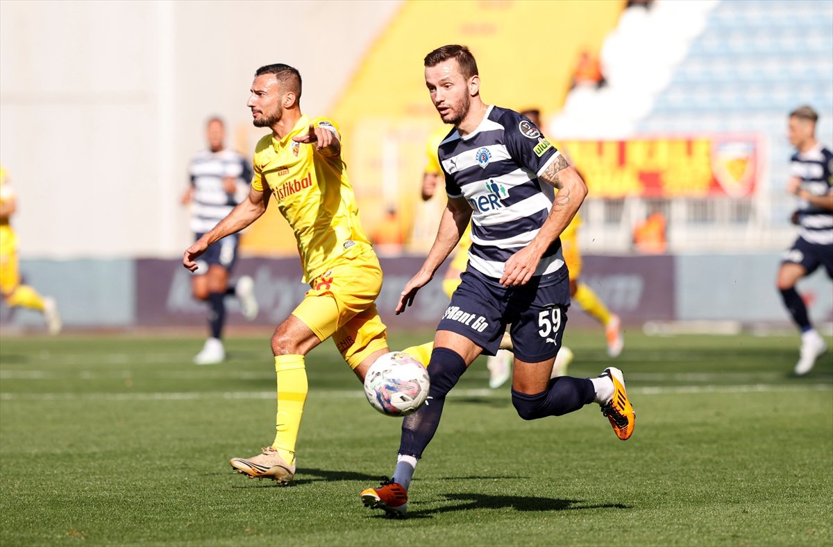 Kayserispor, Kasımpaşa'yı mağlup etti