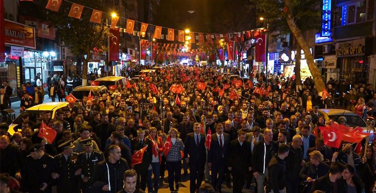 Malatya'da Cumhuriyet coşkusu