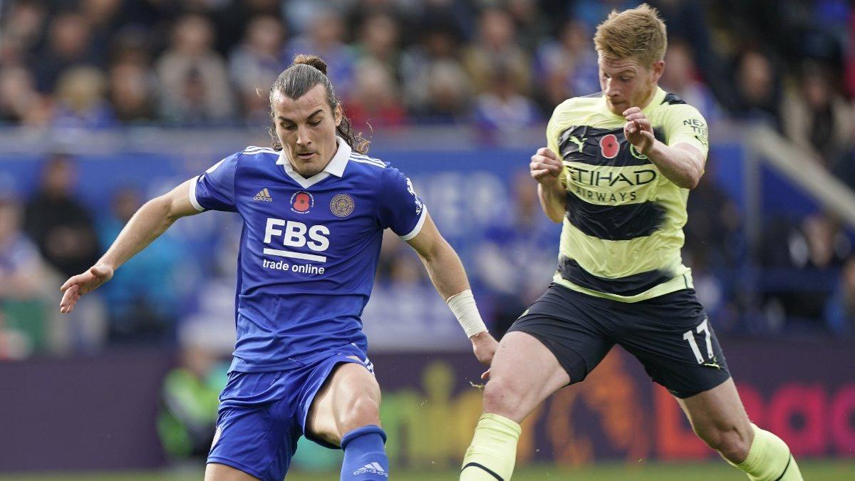 Manchester City, Leicester City'i tek golle geçti