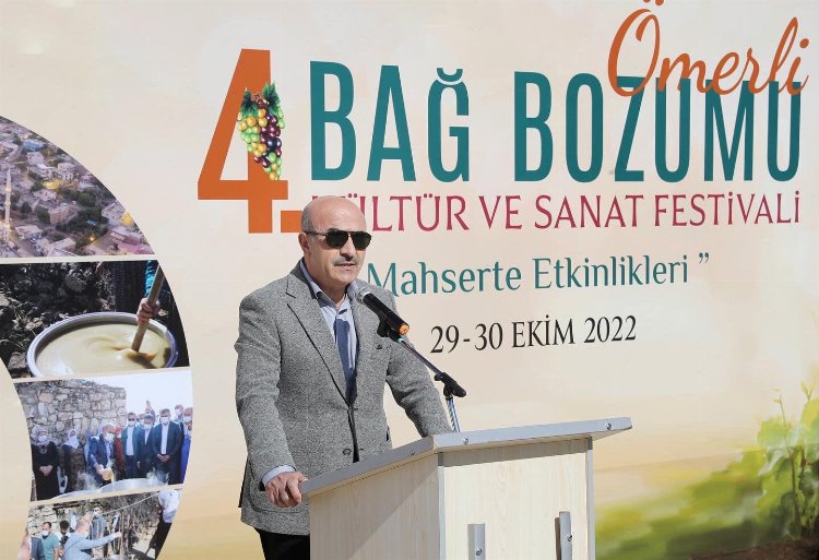 Mardin Valisi Bağ Bozumu Kültür ve Sanat Festivali'nde