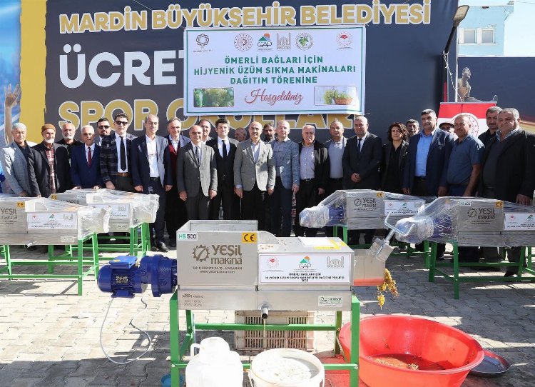 Mardin Valisi Bağ Bozumu Kültür ve Sanat Festivali'nde