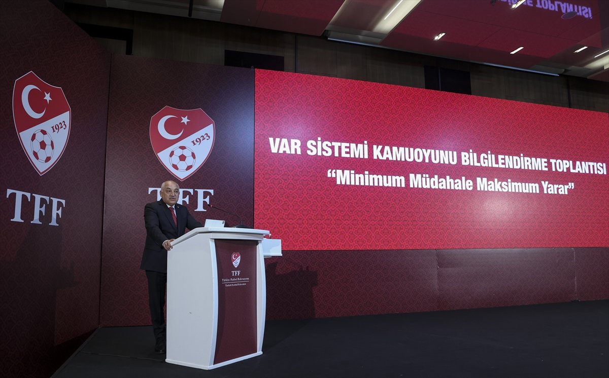 Mehmet Büyükekşi: VAR'ı en iyi uygulayan ülkelerdeniz