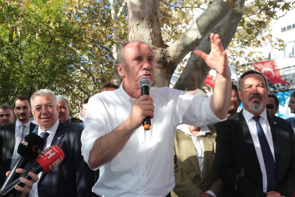 Muharrem İnce’den kimyasal silah tepkisi: Terbiyesize bak