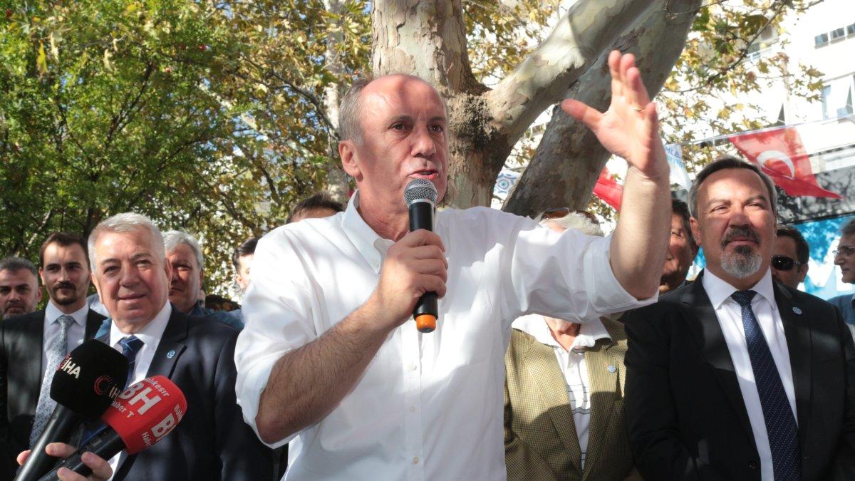 Muharrem İnce’den kimyasal silah tepkisi: Terbiyesize bak