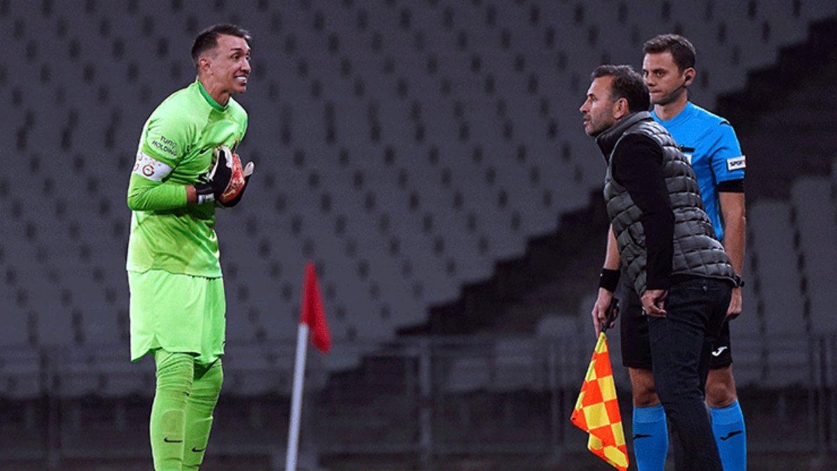 Muslera ve Okan Buruk arasında geçen ilginç diyalog