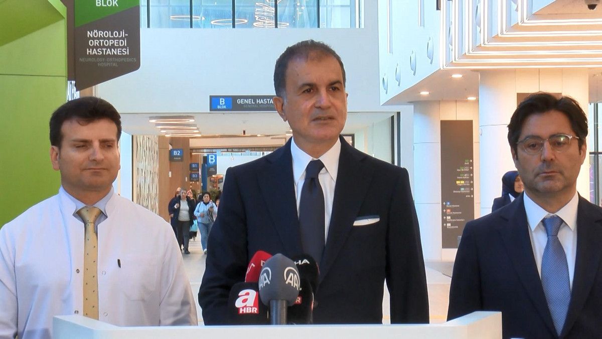 Ömer Çelik: Kazaya göre herkesin durumu çok iyi