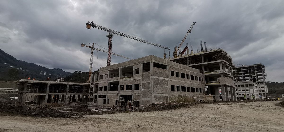 Ordu Şehir Hastanesi'nin yapımı sürüyor