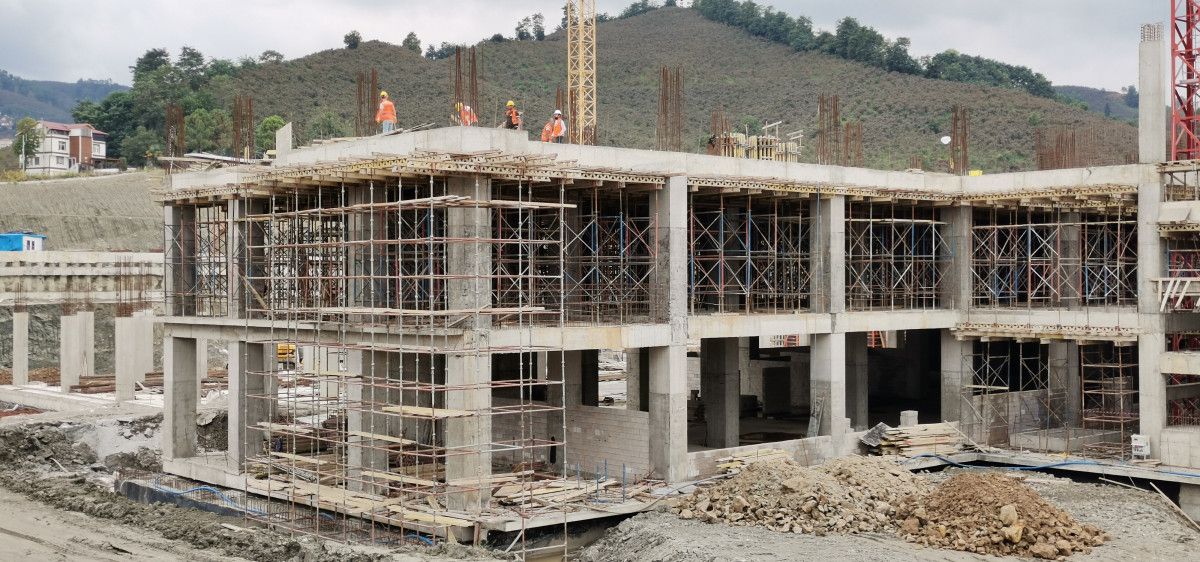 Ordu Şehir Hastanesi'nin yapımı sürüyor