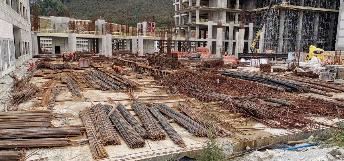 Ordu Şehir Hastanesi'nin yapımı sürüyor