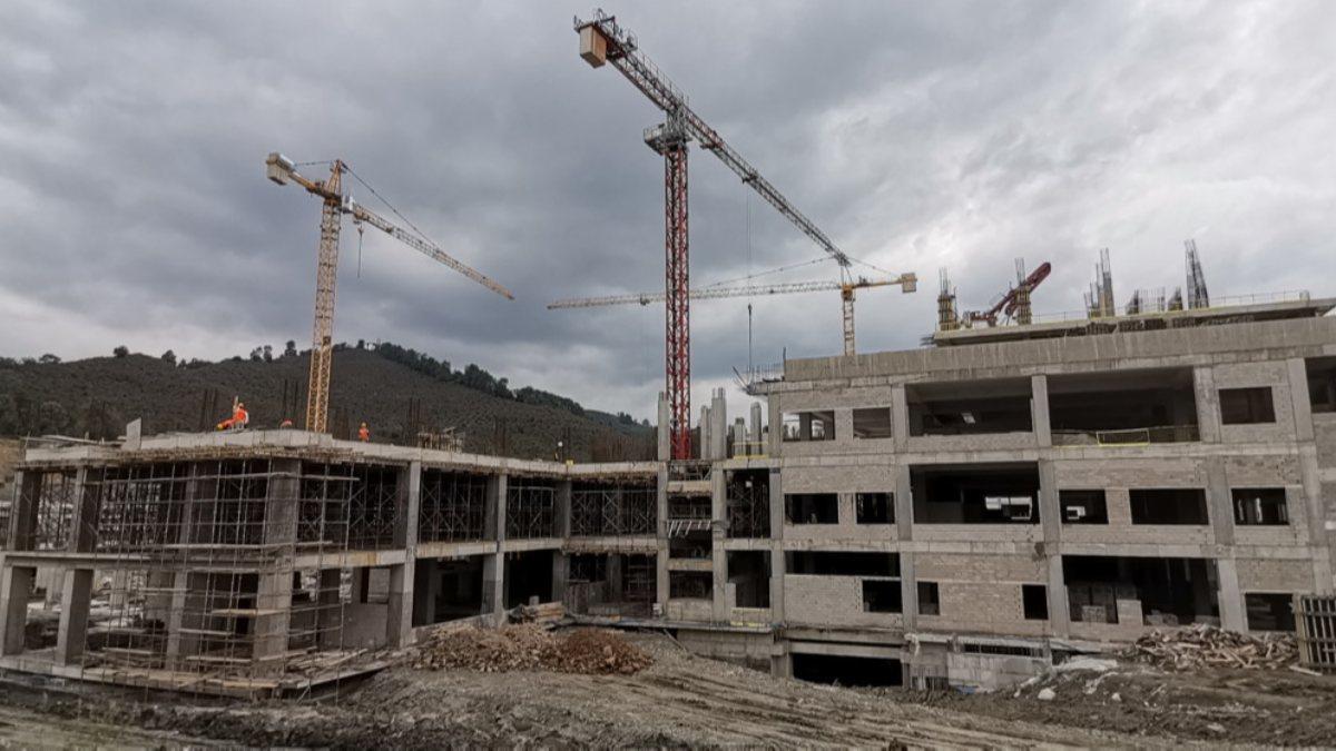 Ordu Şehir Hastanesi&#039;nin yapımı sürüyor
