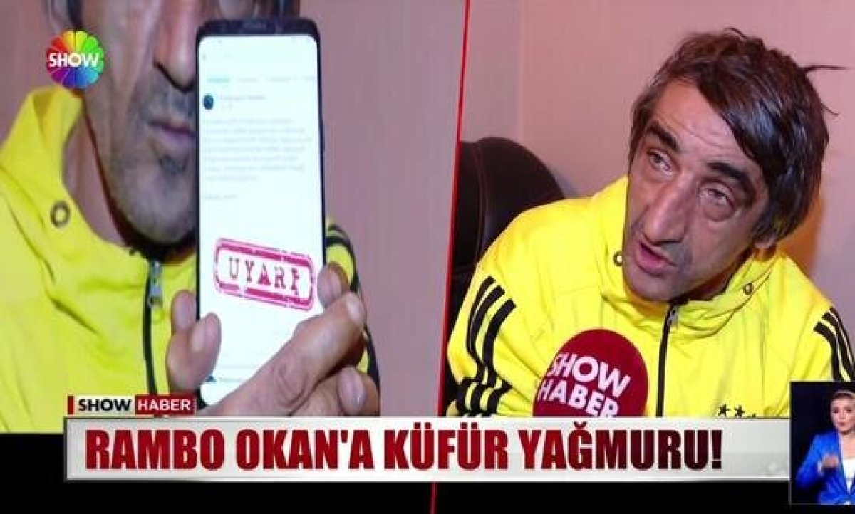 Rambo Okan, kendisine küfredenlere dava açtı