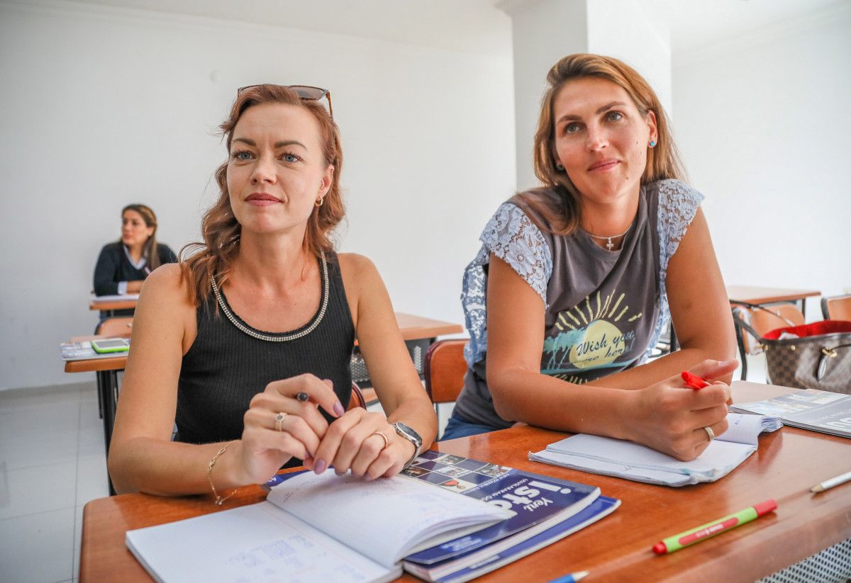 Ruslara ve Ukraynalılara aynı sınıfta Türkçe eğitimi veriliyor