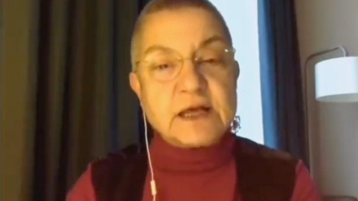 Şebnem Korur&#039;dan PKK kanalında TSK&#039;ya iftira