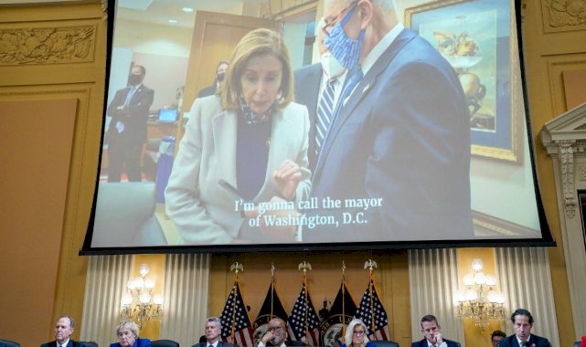 ABD Kongre Binası baskınında kongre liderlerinin yaşadığı gergin anlar ilk kez yayınlandı