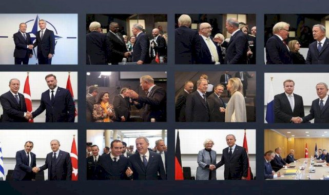 Bakan Akar'dan NATO'da yoğun diplomasi