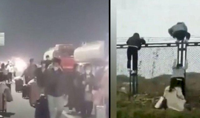 Çin’de koronavirüs karantinasına alınan işçiler kaçtı