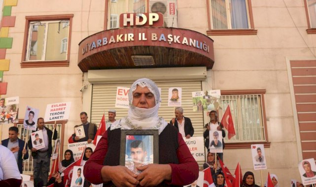 Diyarbakır'da evlat nöbetindeki aile sayısı 316'ya yükseldi