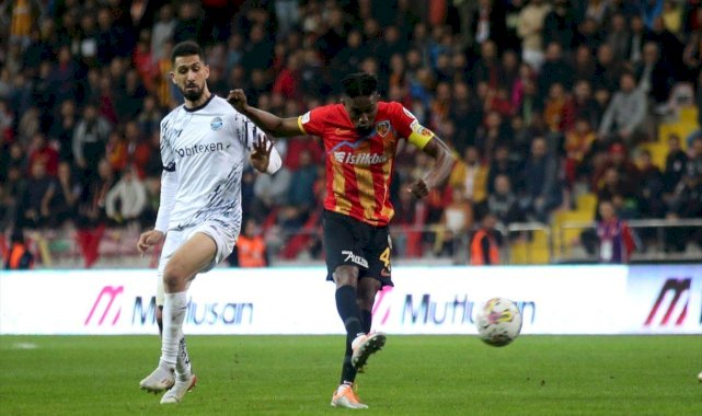 Kayserispor ile Adana Demirspor berabere kaldı