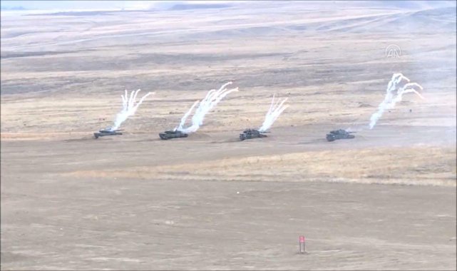 Mehmetçik'ten, 'Ateş Serbest'te hedeflere tam isabet