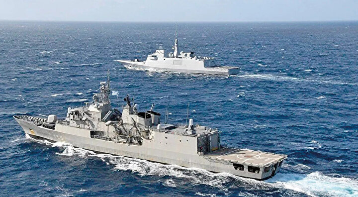 ​Yunan basınında her gün Türkiye ile ilgili yeni bir iddia' Türk istihbarat gemisi de oradaydı"