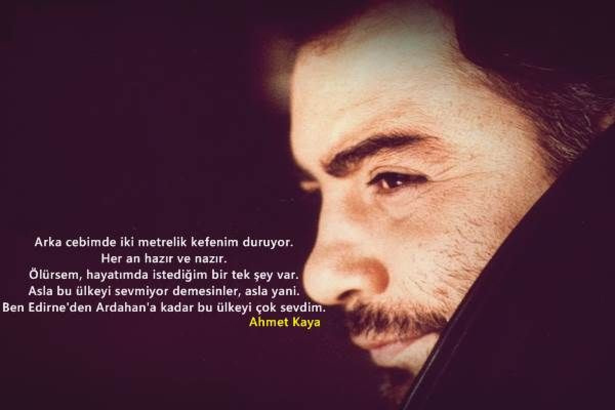 Ahmet Kaya sözleri 2022! Resimli, anlamlı, uzun ve kısa Ahmet Kaya sözleri