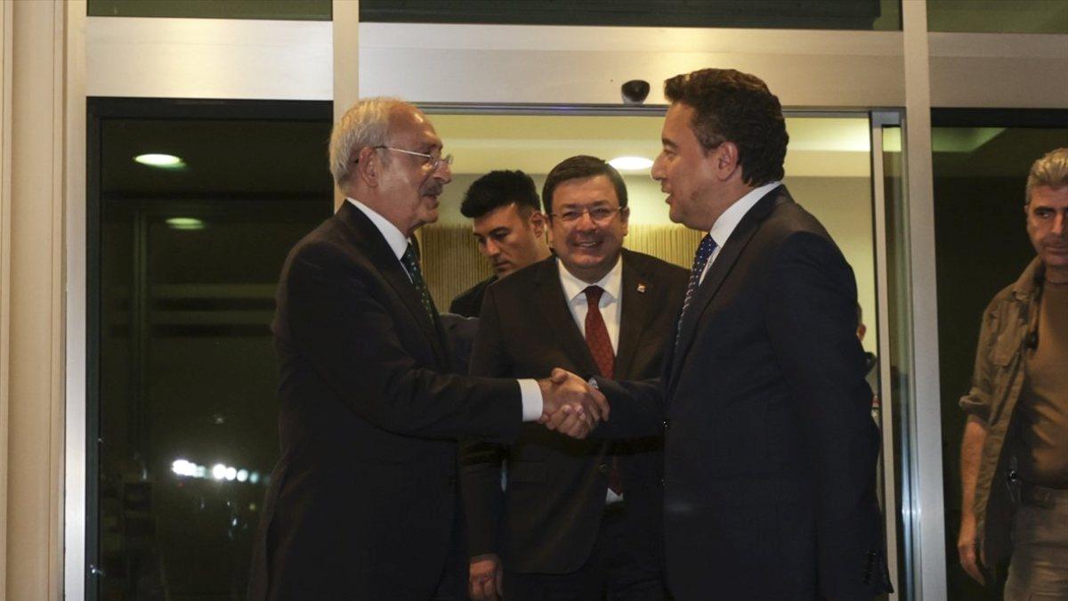 Ali Babacan&#039;dan 6&#039;lı masa toplantısı öncesi liderler turu