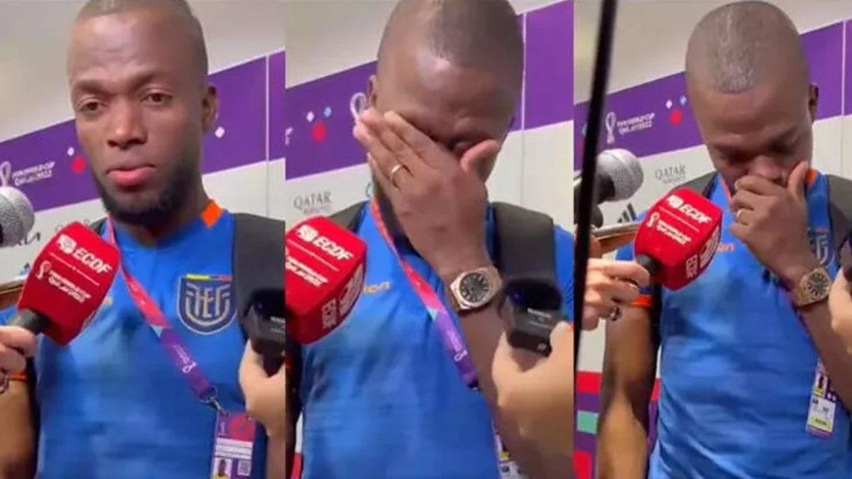 Enner Valencia'nın gözyaşları