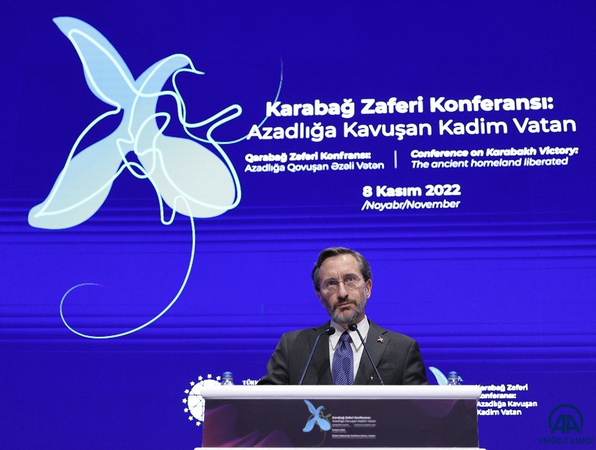 Fahrettin Altun: Karabağ Azerbaycan'ın öz toprağıdır