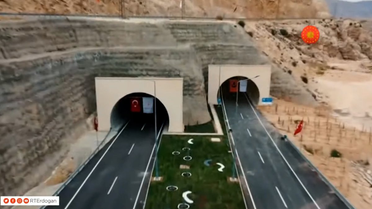 Hasankeyf-Gercüş Tüneli açıldı