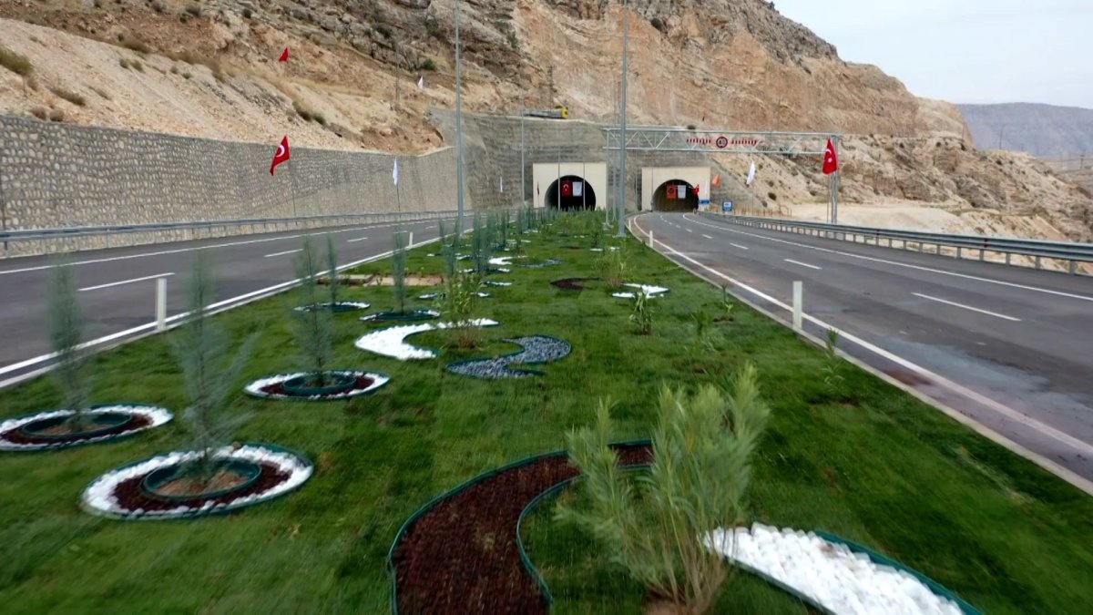 Hasankeyf-Gercüş Tüneli açıldı