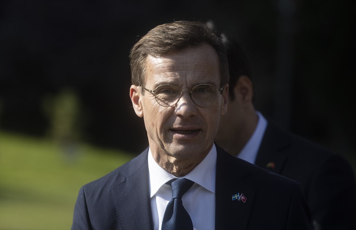 İsveç Başbakanı Kristersson, TBMM'yi ziyaret etti