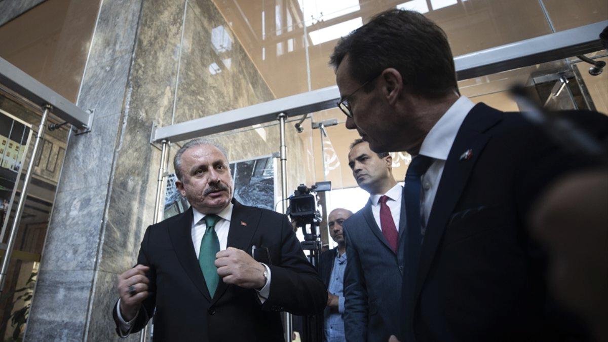 İsveç Başbakanı Kristersson, TBMM'yi ziyaret etti