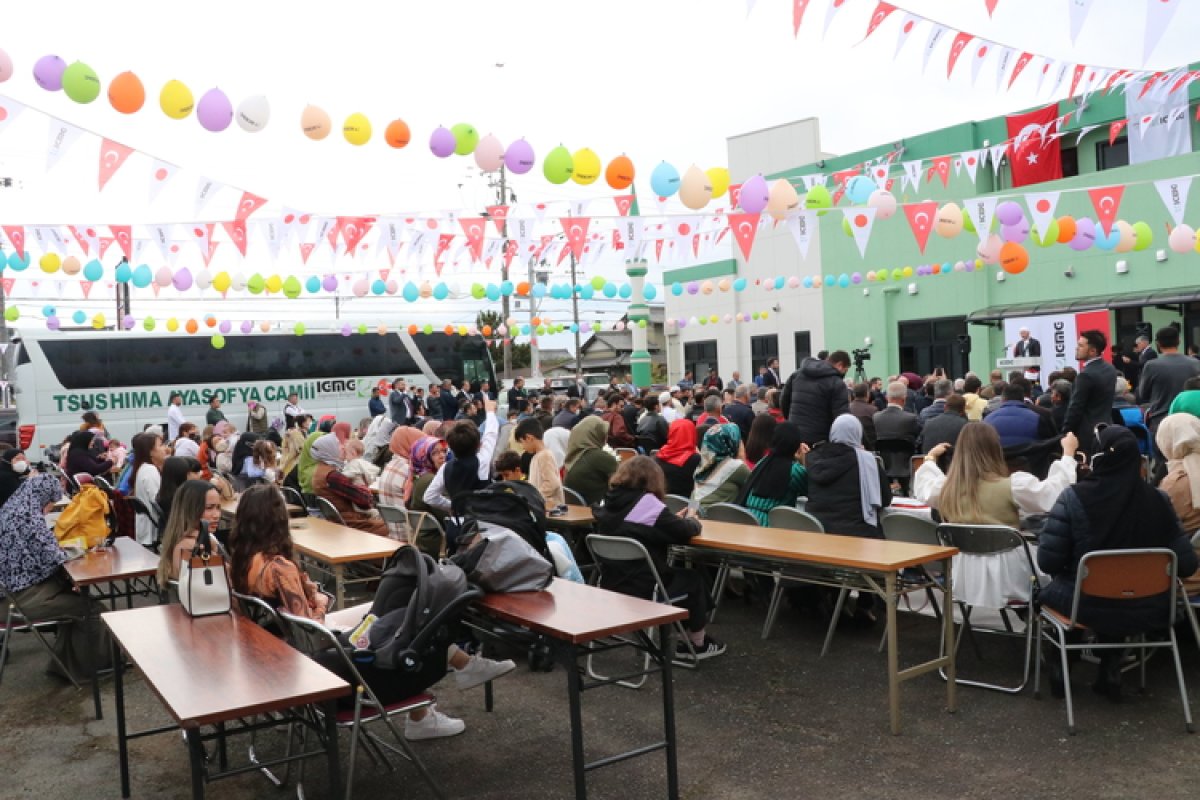 Japonya'da 'Tsushima Ayasofya Camisi ve Külliyesi' hizmete açıldı