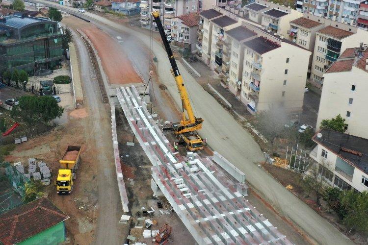 Kocaeli&#039;de Kuruçeşme Tramvay Hattı’nda yoğun çalışma