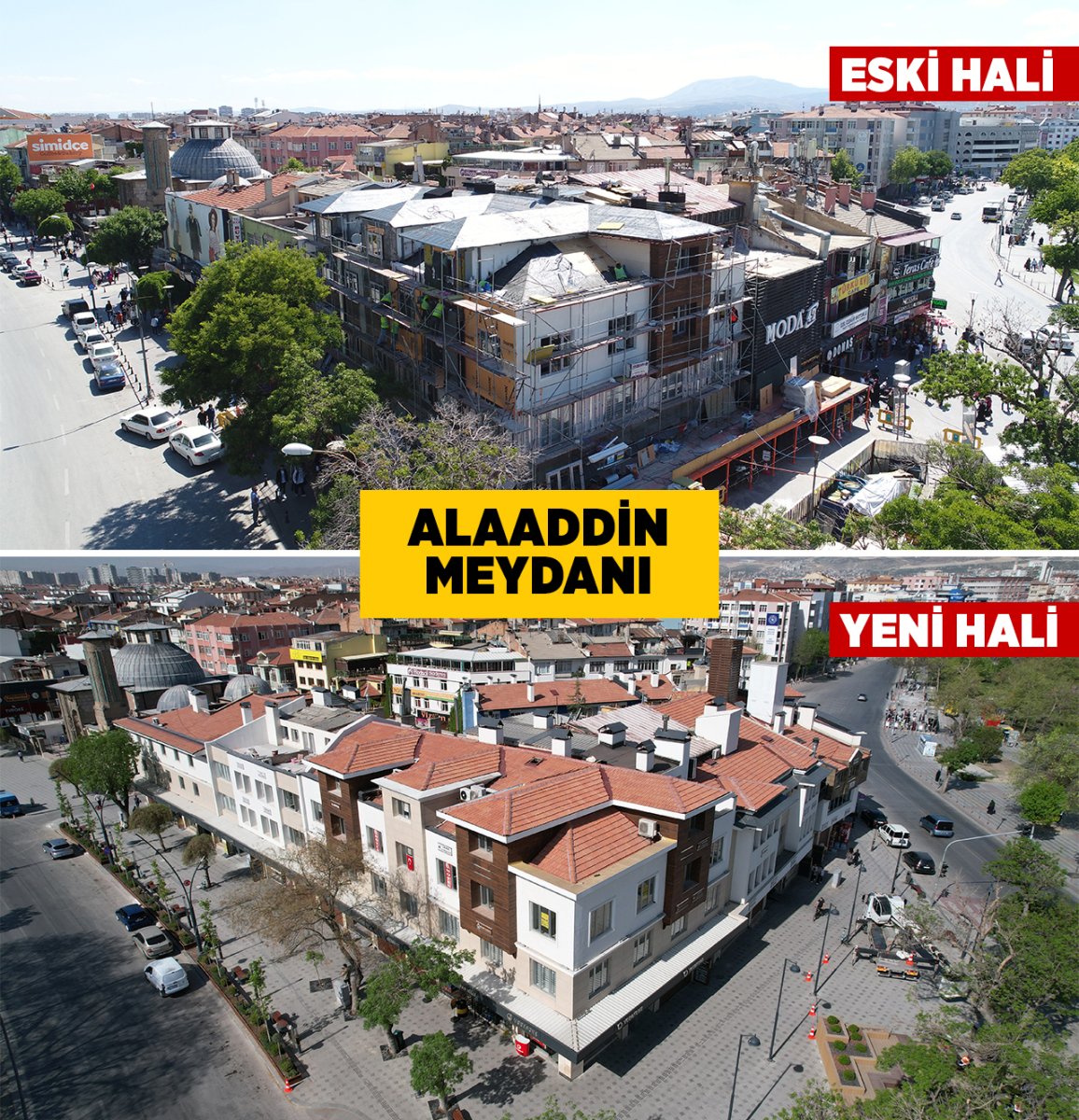 Konya Büyükşehir Belediyesi, hem tarihe hem geleceği imzasını atıyor