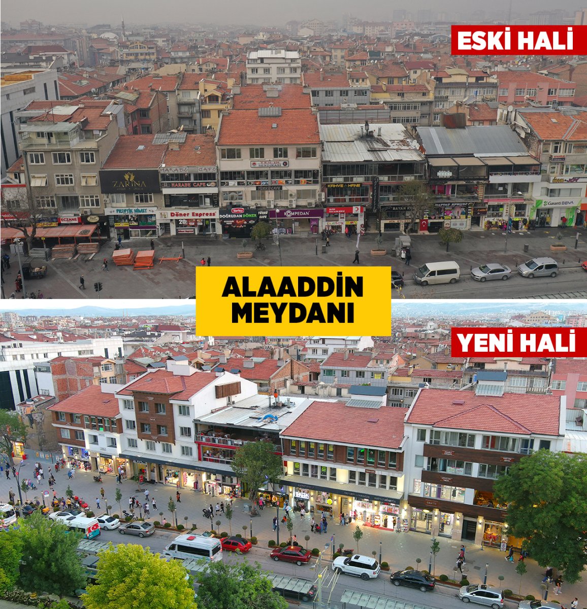 Konya Büyükşehir Belediyesi, hem tarihe hem geleceği imzasını atıyor