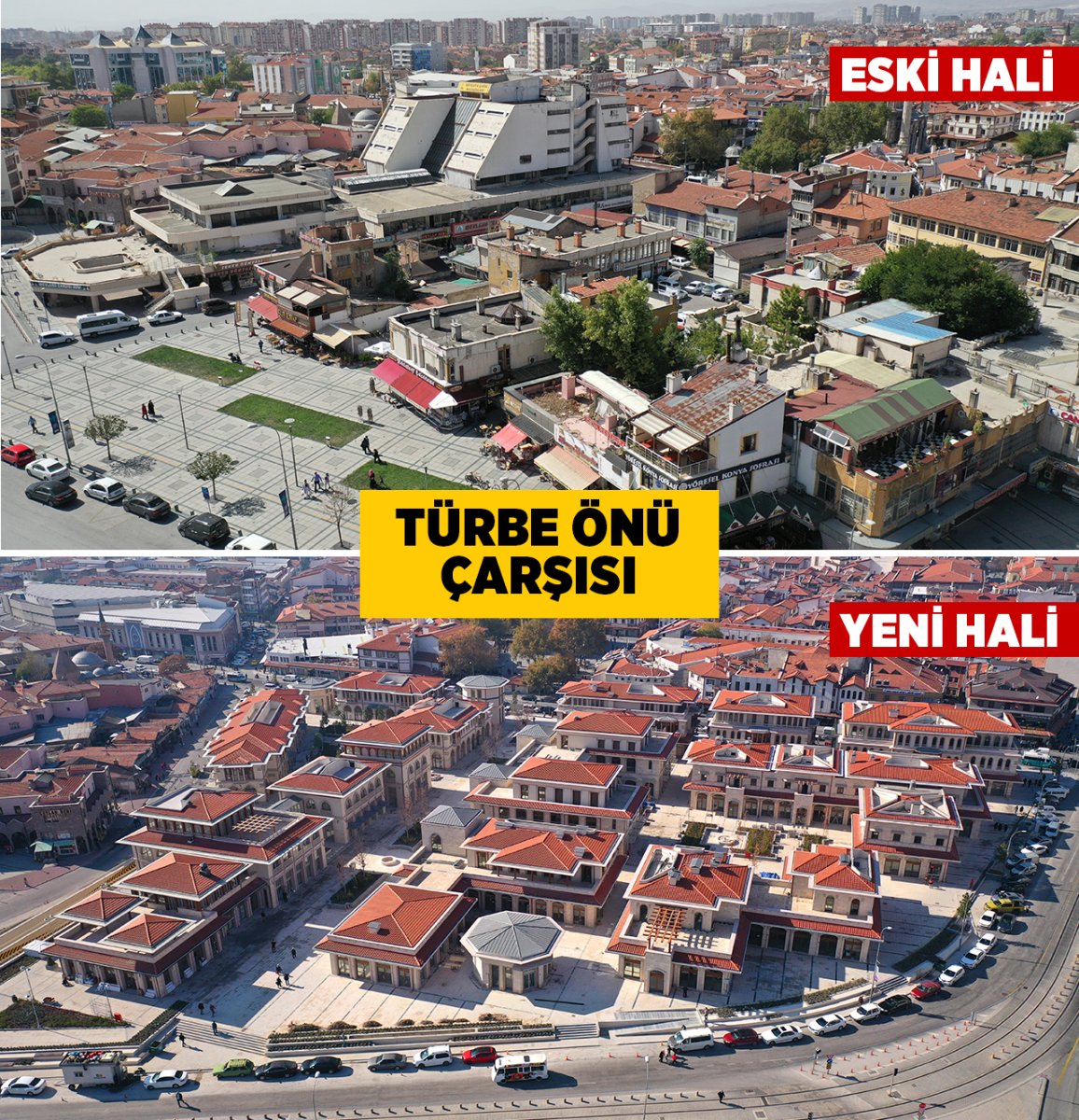 Konya Büyükşehir Belediyesi, hem tarihe hem geleceği imzasını atıyor