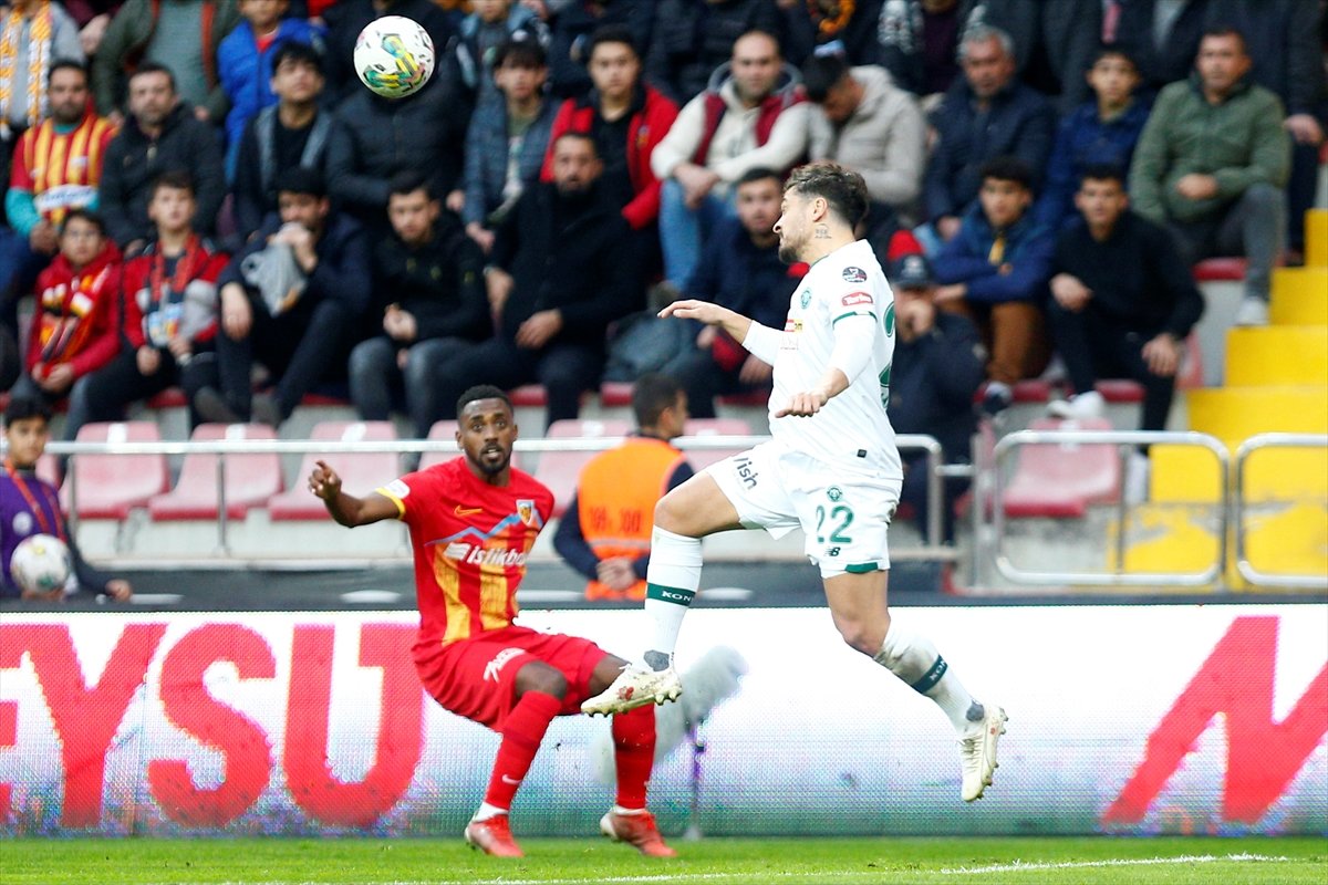 Konyaspor, Kayserispor deplasmanında galip