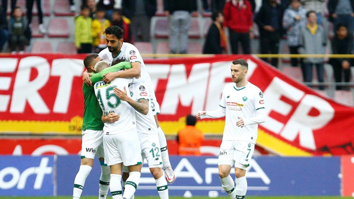 Konyaspor, Kayserispor deplasmanında galip