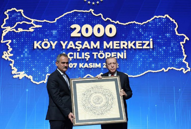 Köylerdeki atıl okullar yaşama dönüştü... 2 bin Köy Yaşam Merkezi'ne toplu açılış