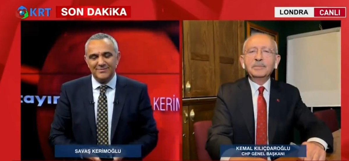 KRT TV, Kılıçdaroğlu'nun yanıt vermediği bölümü yayından kaldırdı