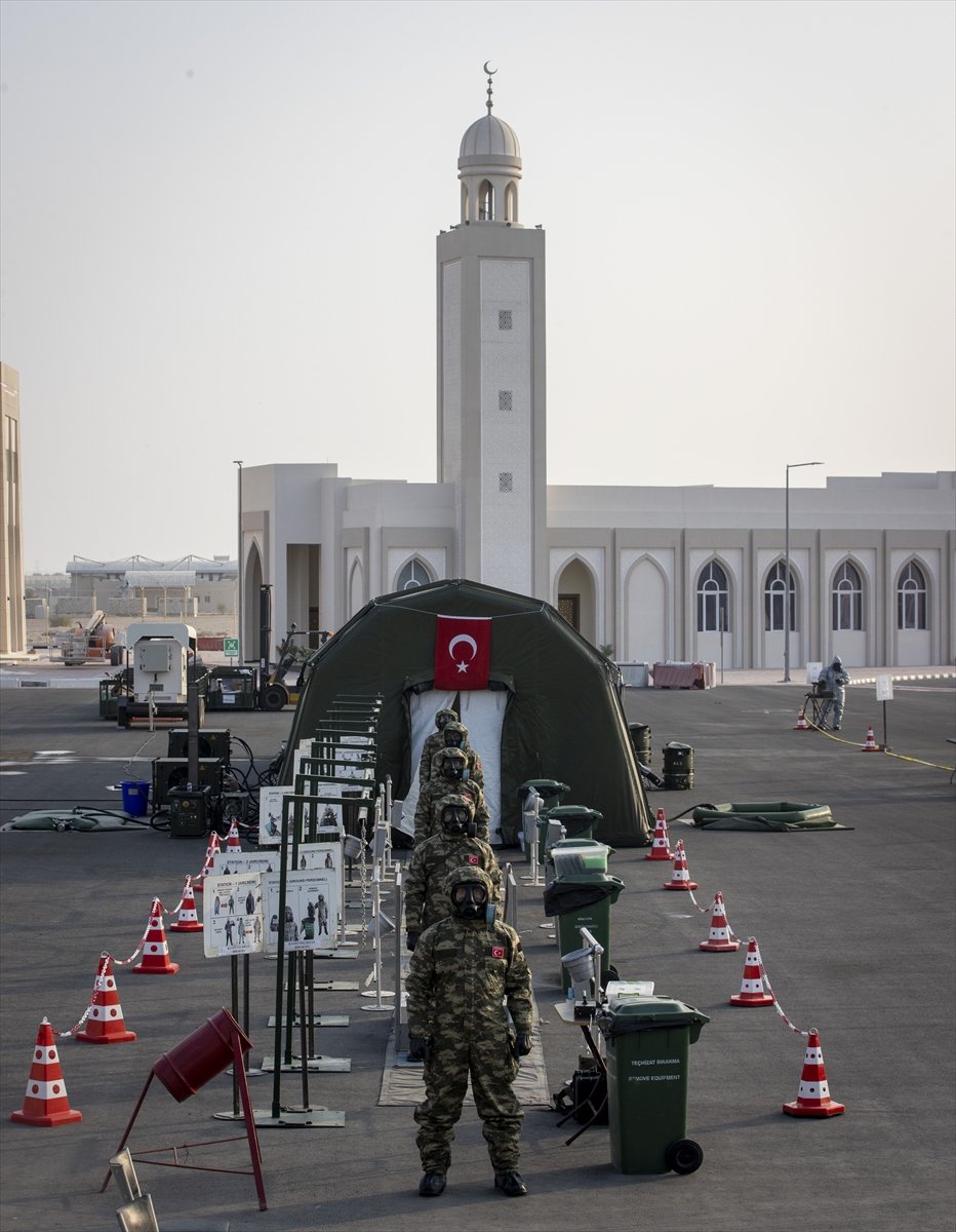 Mehmetçik'ten Dünya Kupası'na ‘KBRN’ kalkanı