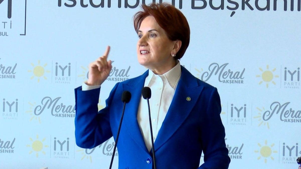 Meral Akşener: Askerlerimizin ayağına taş değmesin