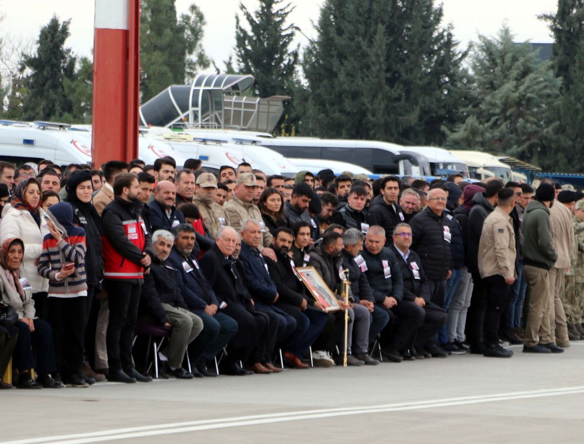 Pençe-Kilit harekatı şehitlerinin naaşı Gaziantep'e getirildi
