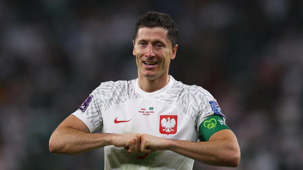 Robert Lewandowski, ilk Dünya Kupası golünü attı