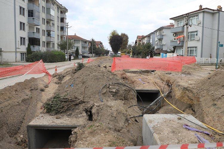 Sakarya&#039;da Erenler’in altyapı projesinde sona gelindi