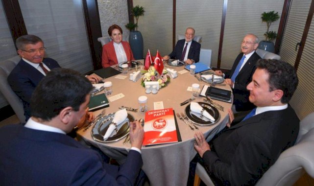 Altılı masanın anayasa çalışması hazır