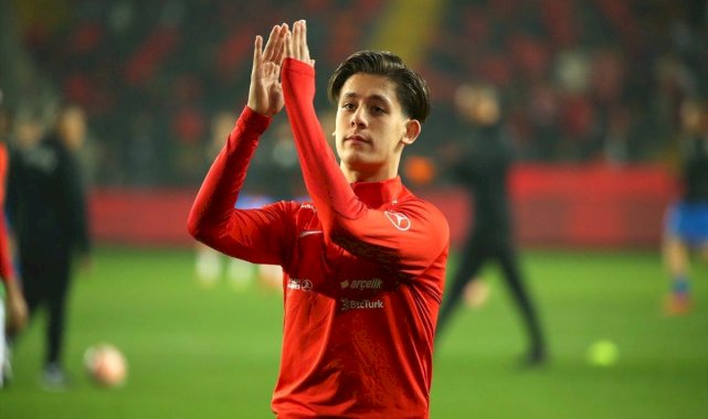 Arda Güler, ilk milli maçına çıktı