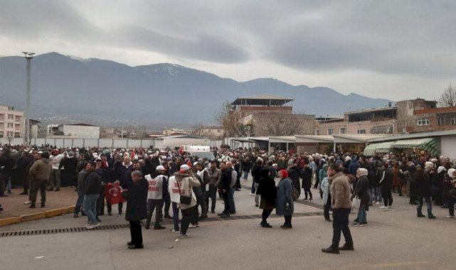 EMEP Bursa'dan Teksif üyesi işçilere dayanışma